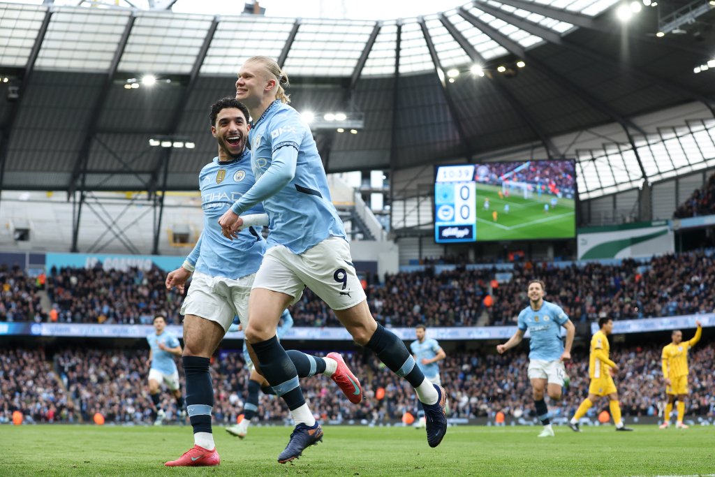  哈兰德比赛视频 